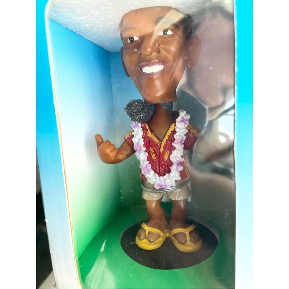 Obama Aloha Hawaiian Bobble head